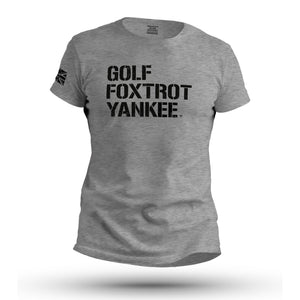 GOLF FOXTROT YANKEE