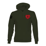 HEART OF POPPIES HOODIE