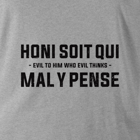 HONI SOIT QUI MAL Y PENSE HOODIE - Force Wear