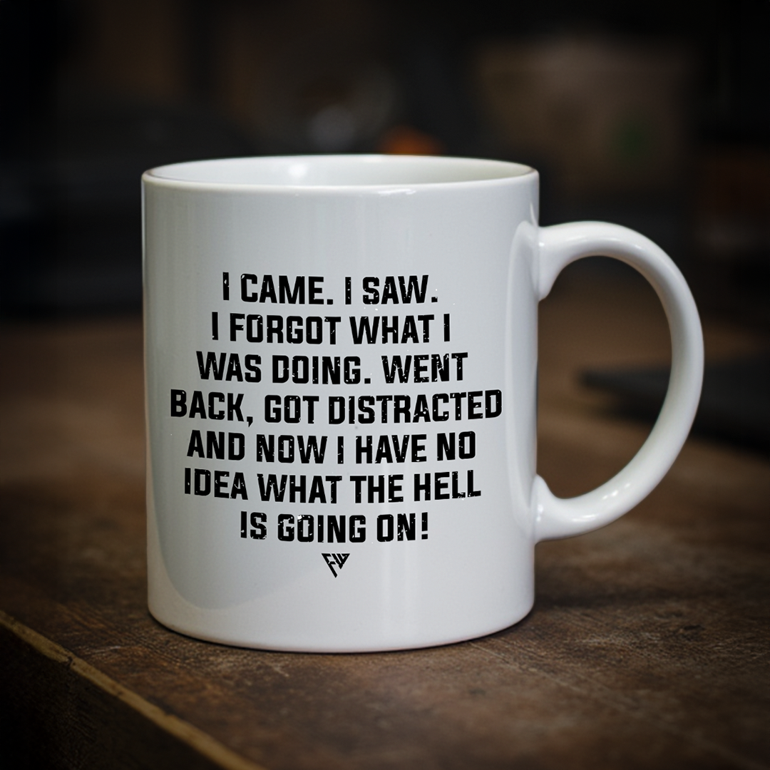 I CAME. I SAW MUG