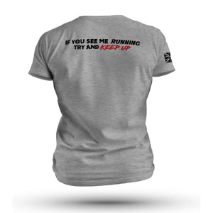 IF YOU SEE ME RUNNING (EOD) TAG & BACK