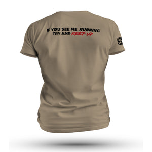 IF YOU SEE ME RUNNING (EOD) TAG & BACK