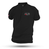 LEST WE FORGET WHT TAG POLO - BLACKOUT - Force Wear