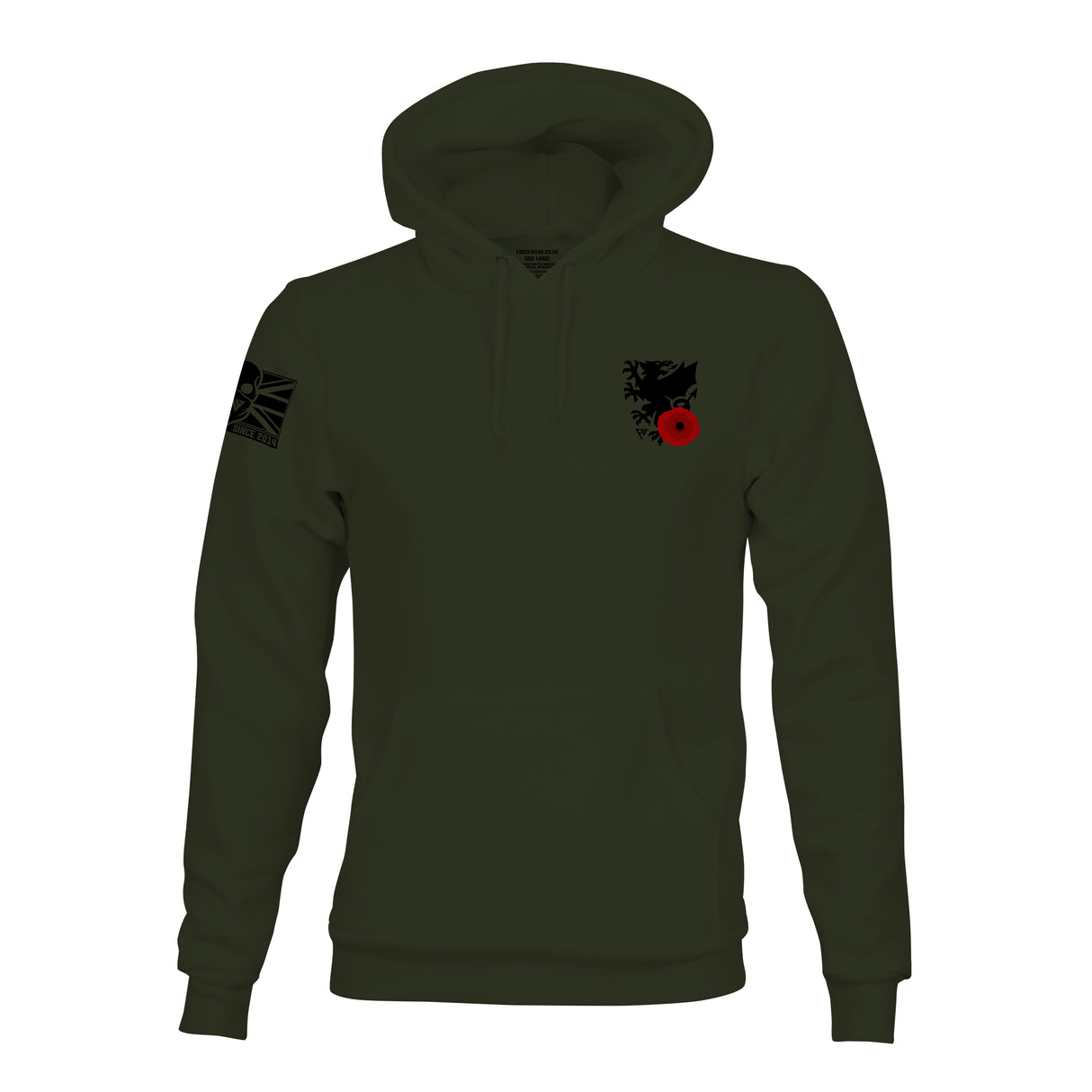 LEST WE FORGET WALES HOODIE