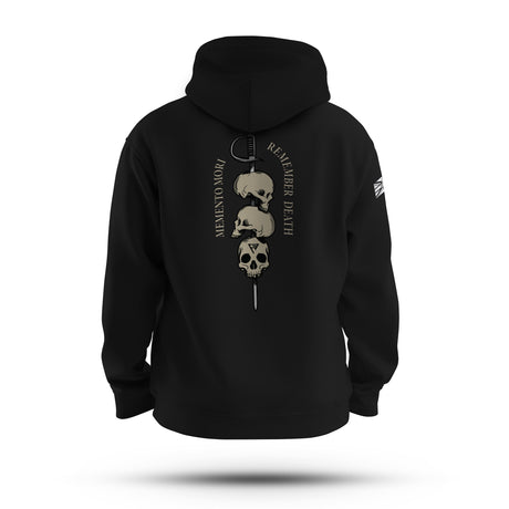 MEMENTO MORI TAG & BACK HOODIE - Force Wear