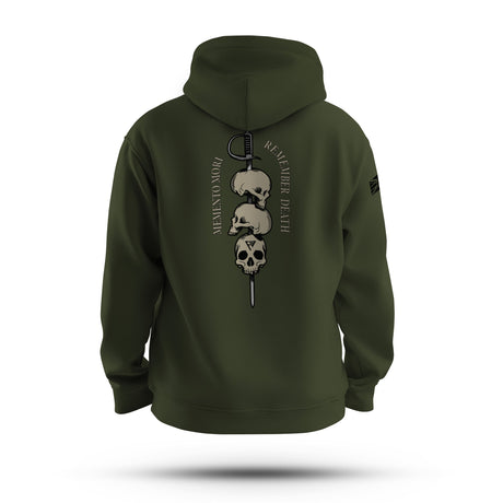 MEMENTO MORI TAG & BACK HOODIE - Force Wear