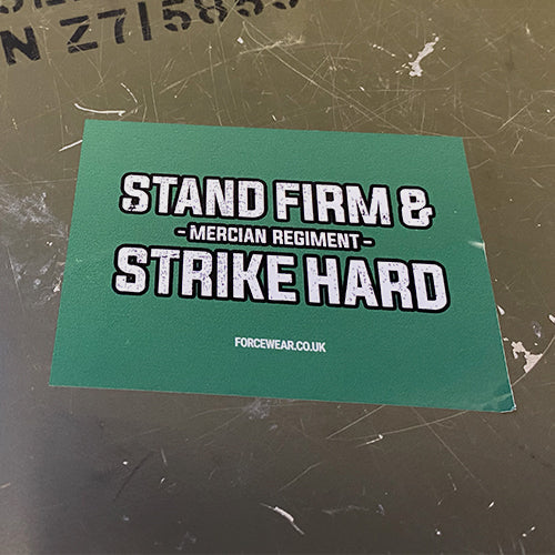 MERCIAN REGEMENT STICKER 162 - Force Wear HQ