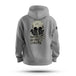 NO ONE CARES TAG & BACK HOODIE