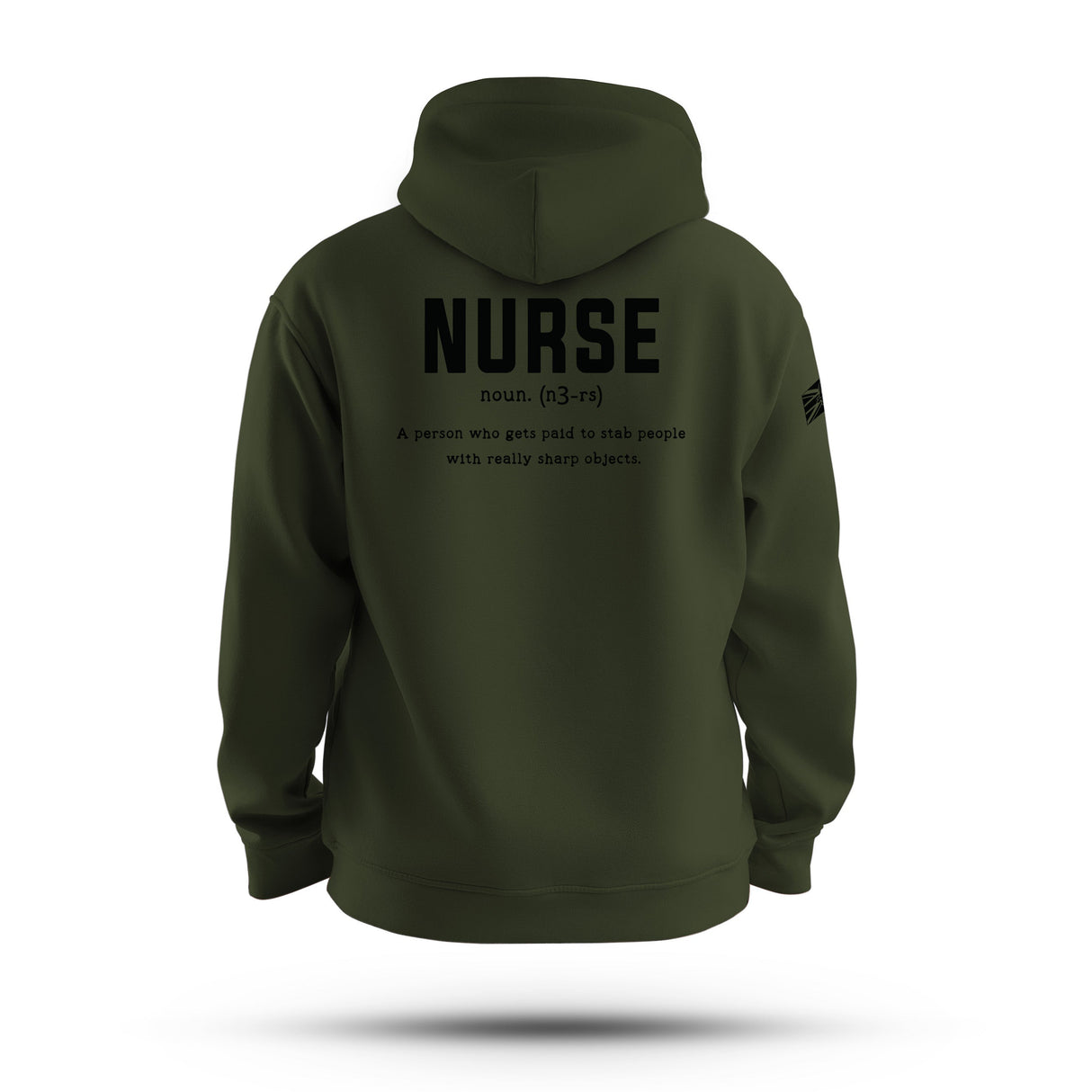 NURSE TAG & BACK HOODIE