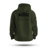 NURSE TAG & BACK HOODIE
