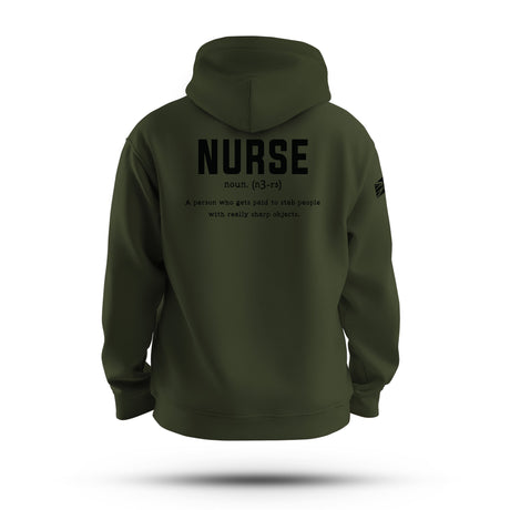 NURSE TAG & BACK HOODIE