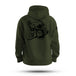 OLD ALPHA TAG & BACK HOODIE