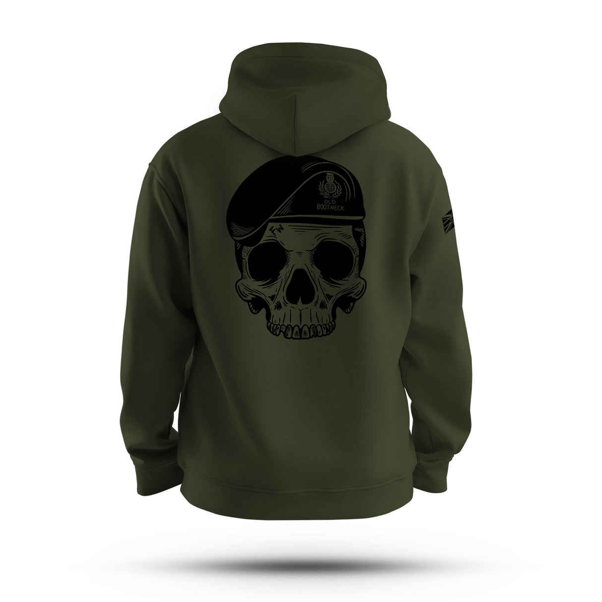 OLD BOOTNECK TAG & BACK HOODIE