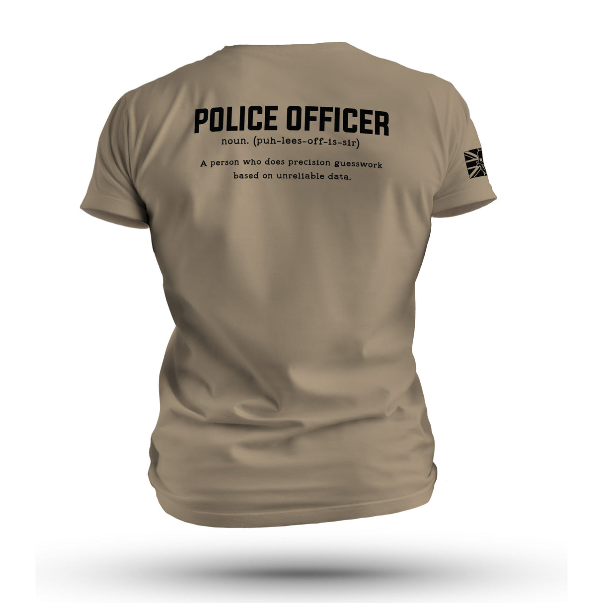 POLICE OFFICER TAG & BACK