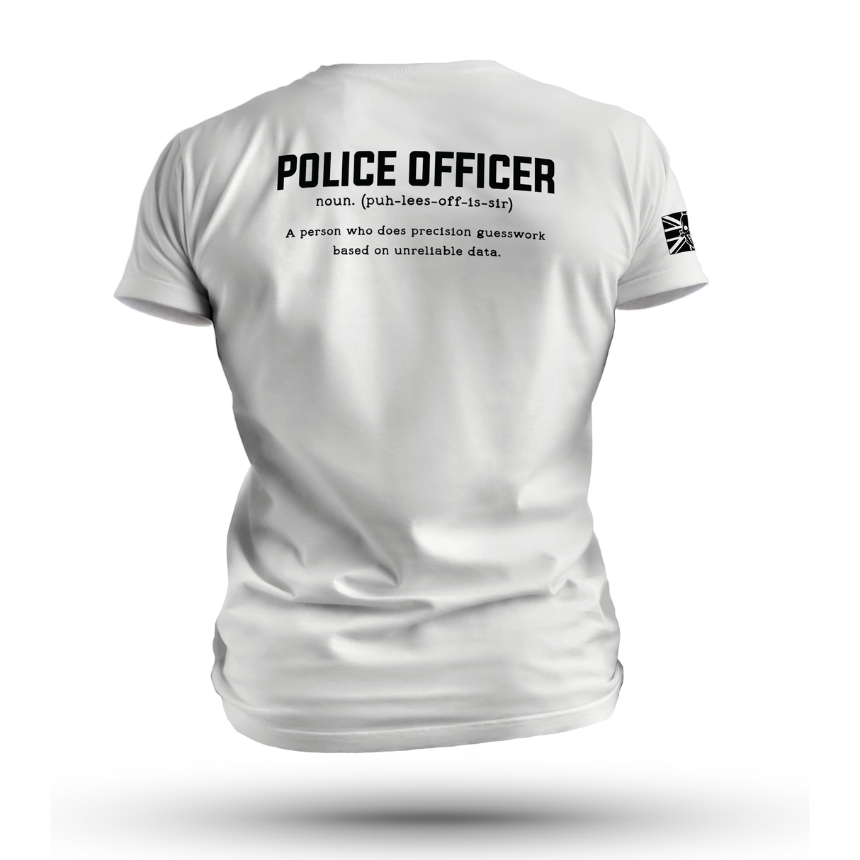 POLICE OFFICER TAG & BACK