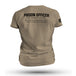 PRISON OFFICER TAG & BACK