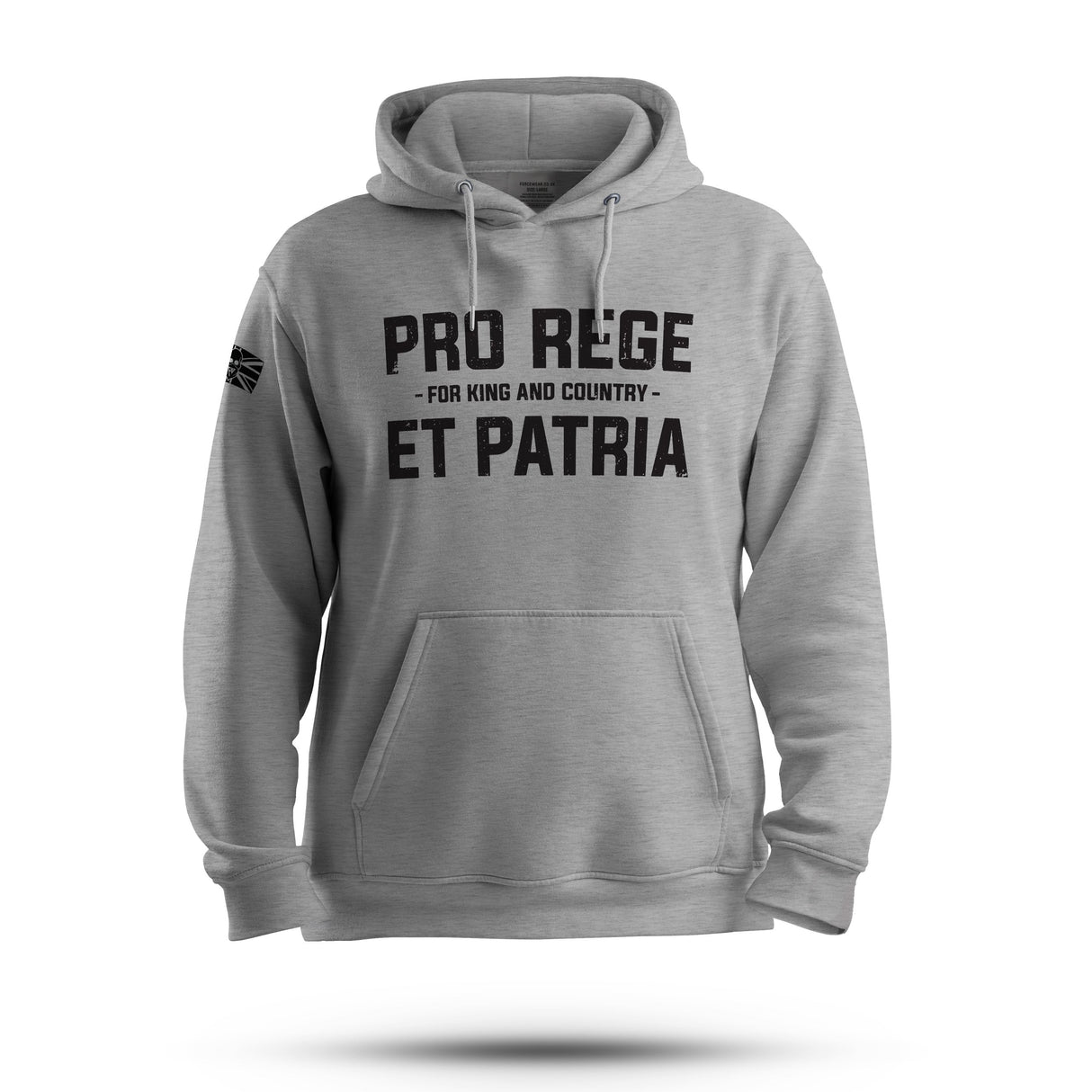 PRO REGE ET PATRIA (1ST THE QUEEN'S DRAGOON GUARDS) HOODIE