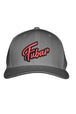 FUBAR RED STITCH-STYLE - FABRIC BACK SNAPBACK