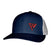 FW RED STITCH-STYLE - MESH BACK SNAPBACK - Force Wear