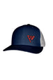 FW RED STITCH-STYLE - MESH BACK SNAPBACK