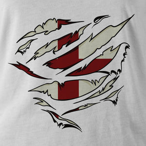 RIPPED ST GEORGES FLAG