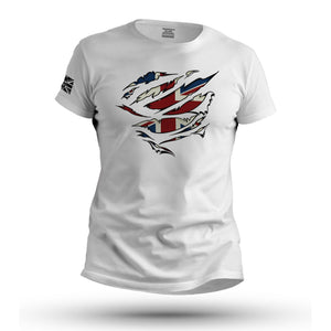 RIPPED UNION JACK FLAG
