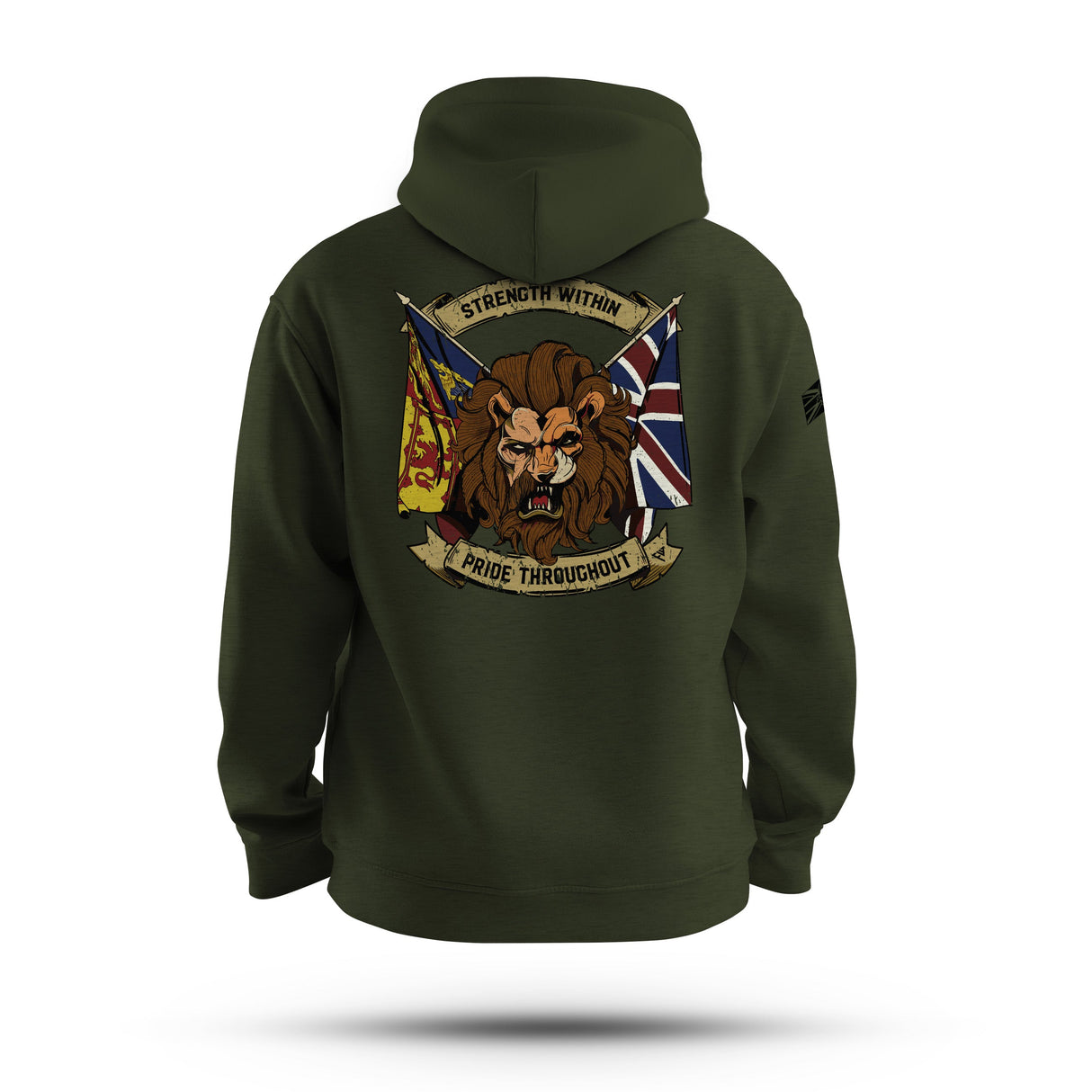 STRENGTH WITHIN TAG & BACK HOODIE