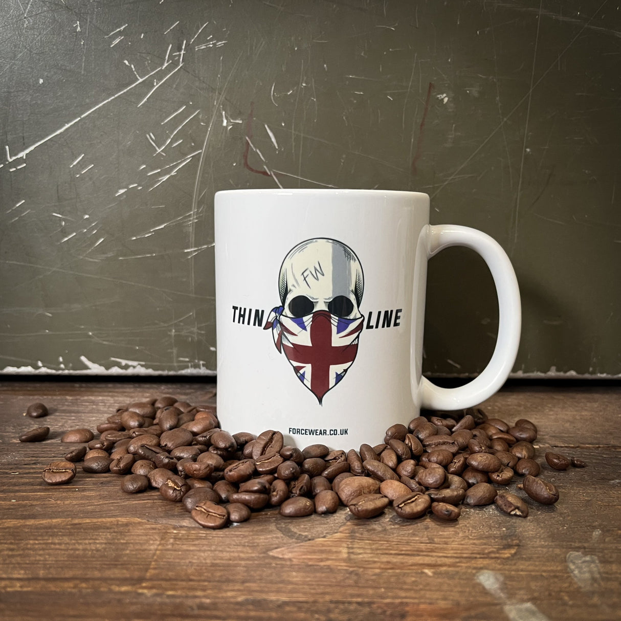 THIN GREY LINE MUG - Force Wear HQ - MUGS