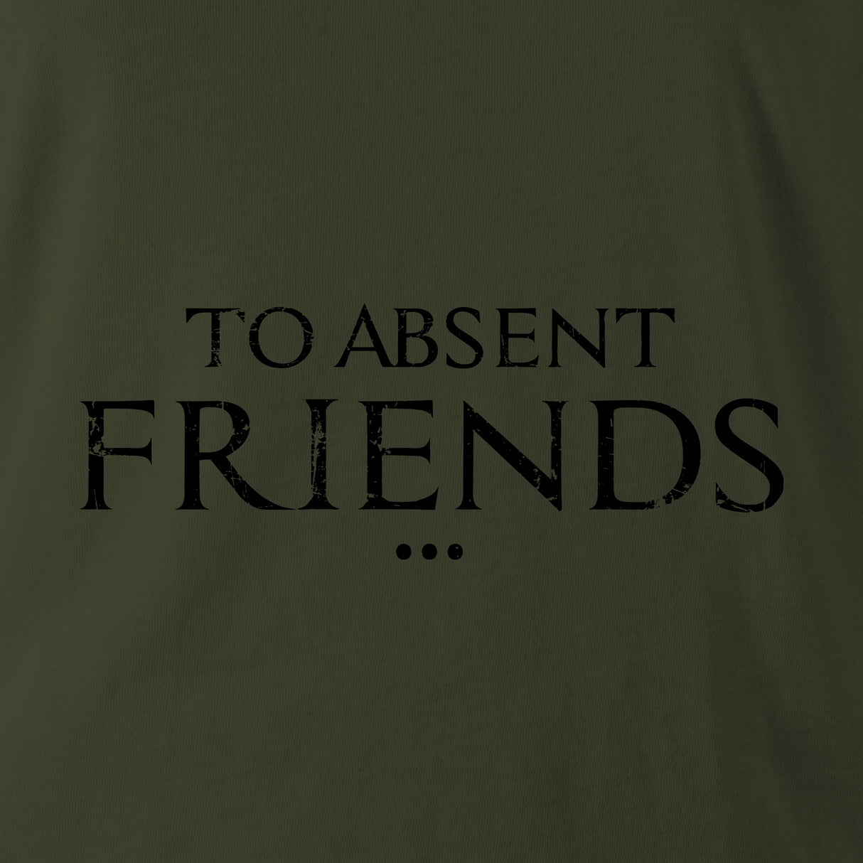 TO ABSENT FRIENDS HOODIE