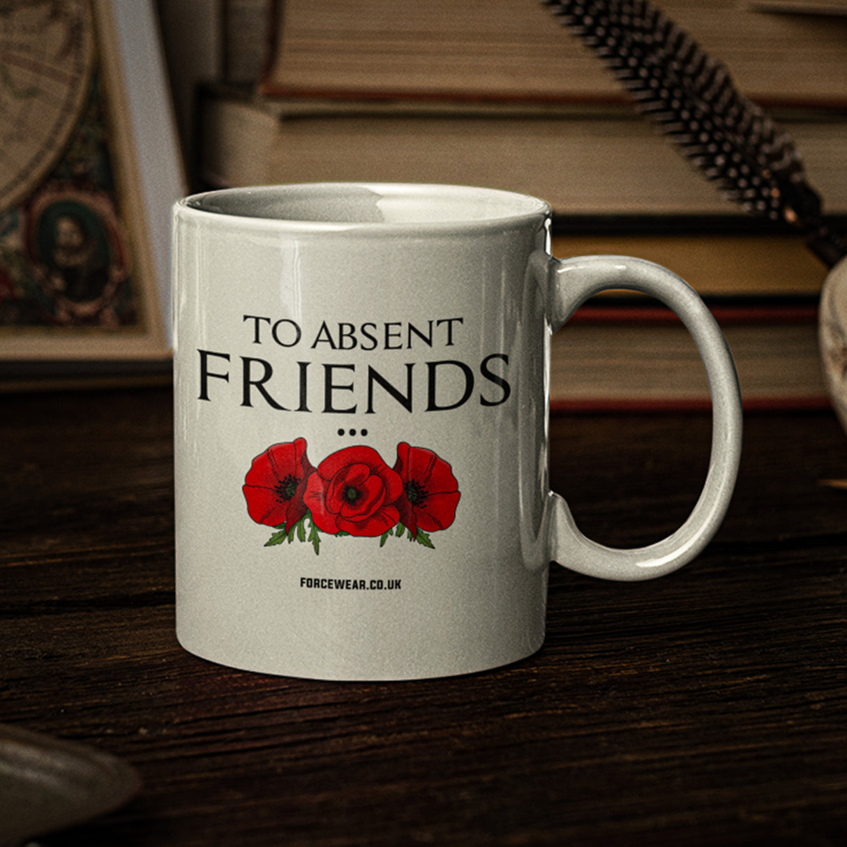 TO ABSENT FRIENDS MUG