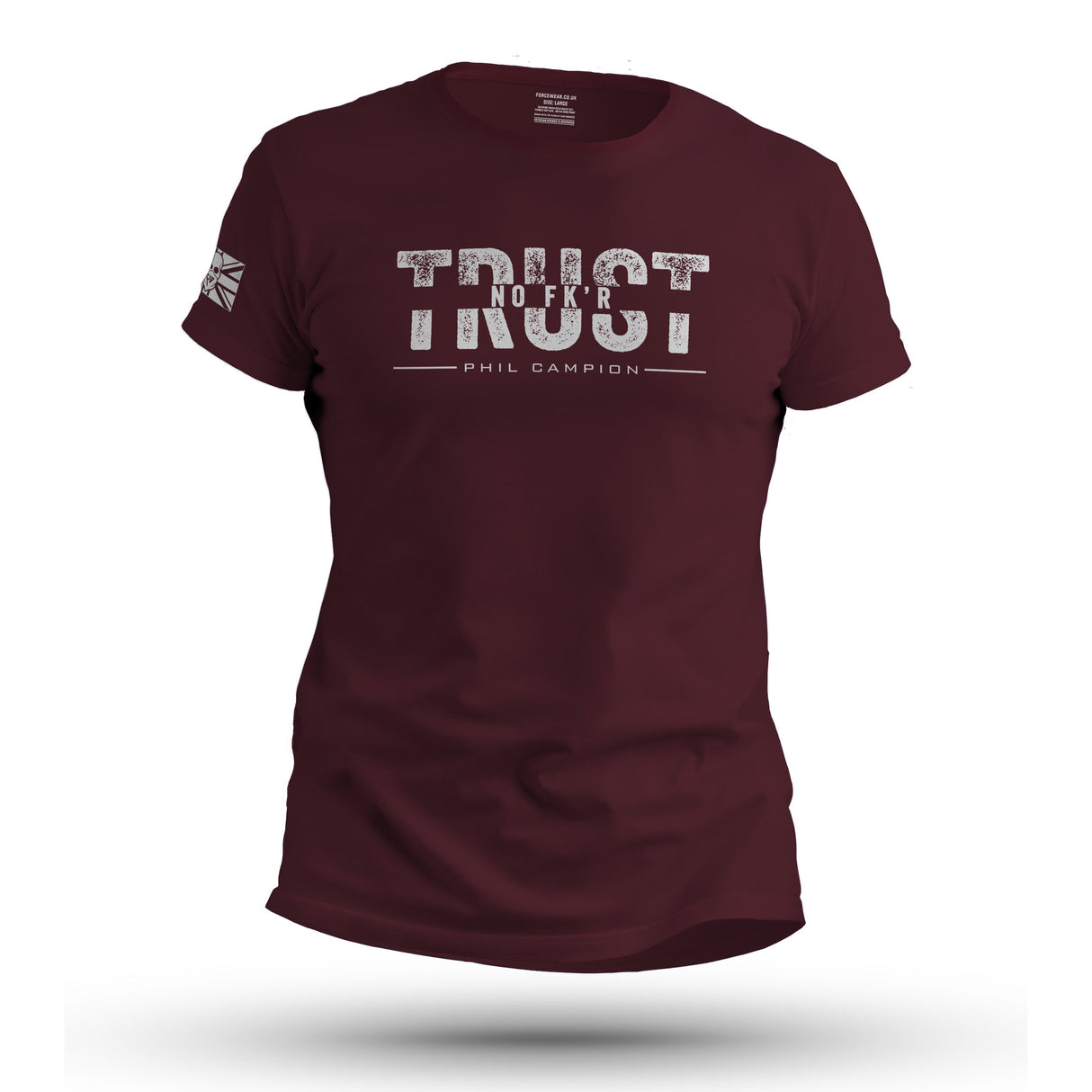 BORN FEARLESS TRUST NO FKR. WHITE INK
