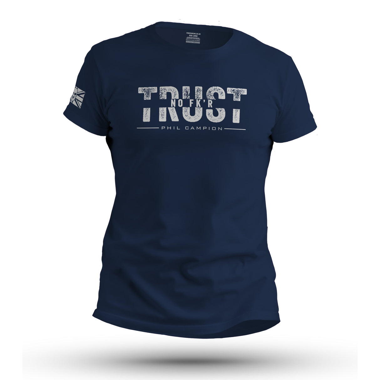 BORN FEARLESS TRUST NO FKR. WHITE INK