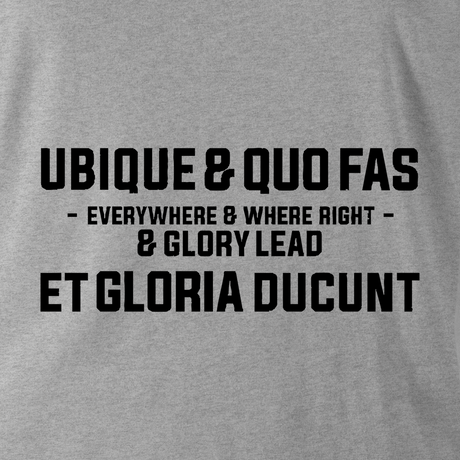 UBIQUE & QUO FAS ET GLORIA DUCUNT (ROYAL ENGINEERS) HOODIE - Force Wear