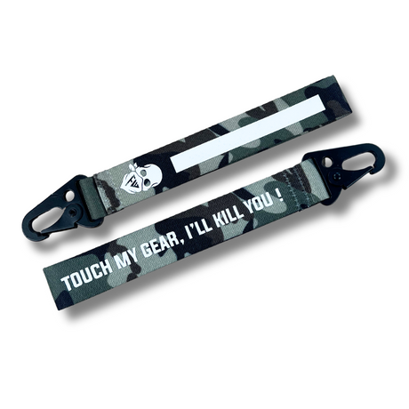 'TOUCH MY GEAR' BAG TAG
