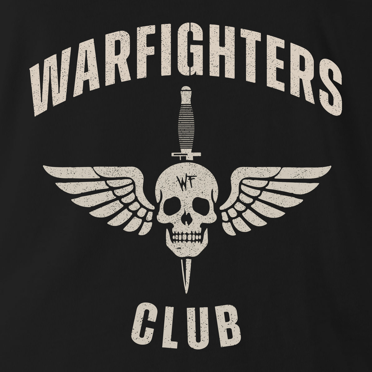 WAR FIGHTERS CLUB TAG & BACK