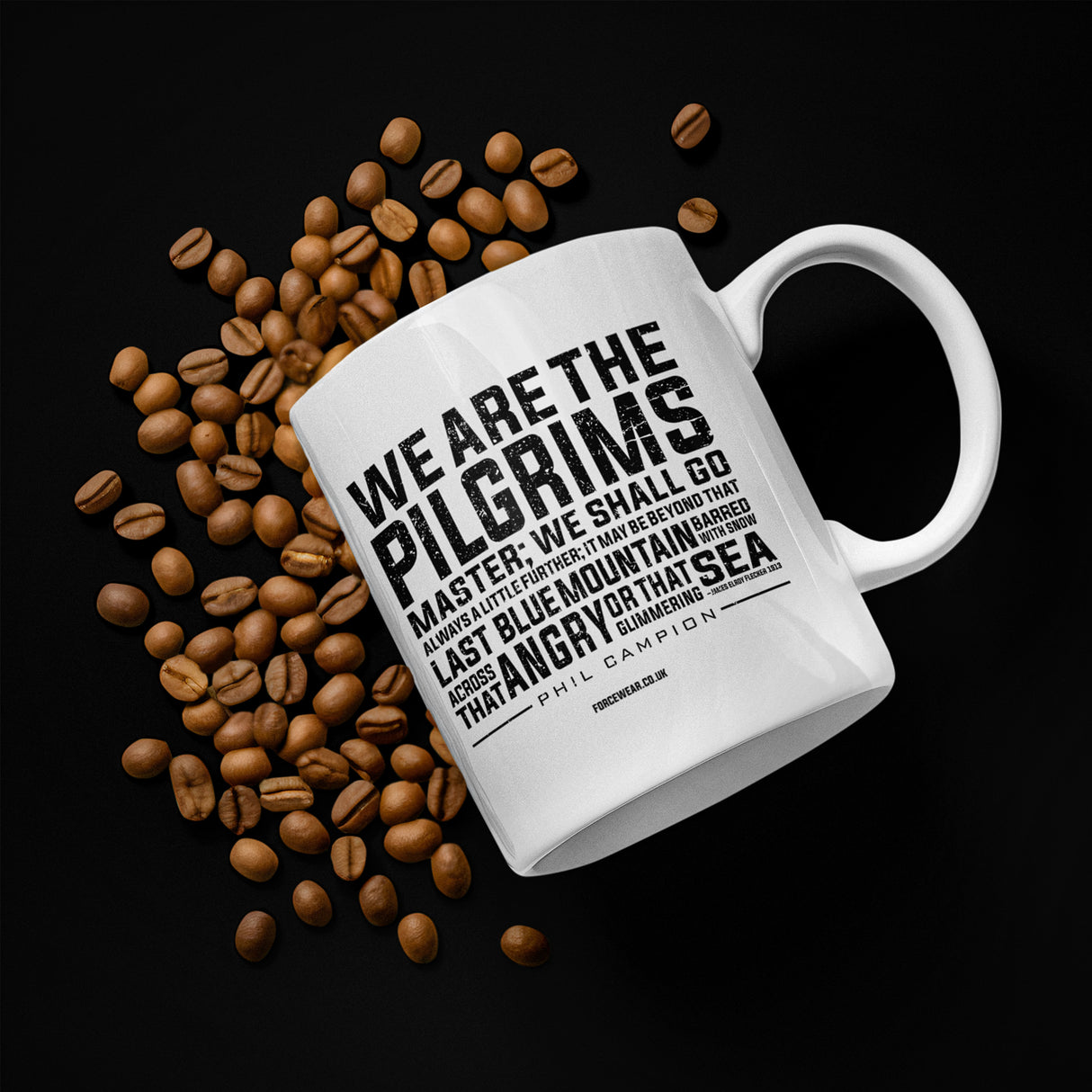 BORN FEARLESS WE ARE THE PILGRIMS MUG