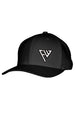 FW WHITE STITCH-STYLE - FABRIC BACK SNAPBACK