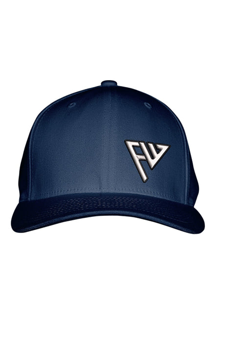 FW WHITE STITCH-STYLE - FABRIC BACK SNAPBACK