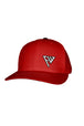 FW WHITE STITCH-STYLE - MESH BACK SNAPBACK