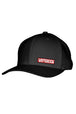 VETERAN STITCH-SYLE RED PATCH - FABRIC BACK SNAPBACK
