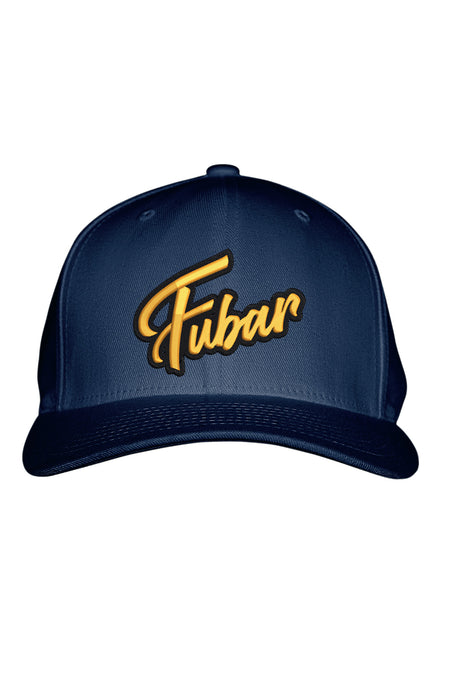 FUBAR YELLOW STITCH-STYLE™️ FABRIC BACK SNAPBACK