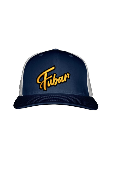 FUBAR YELLOW STITCH-STYLE™️ MESH BACK SNAPBACK