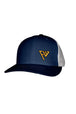 FW YELLOW STITCH-STYLE - MESH BACK SNAPBACK