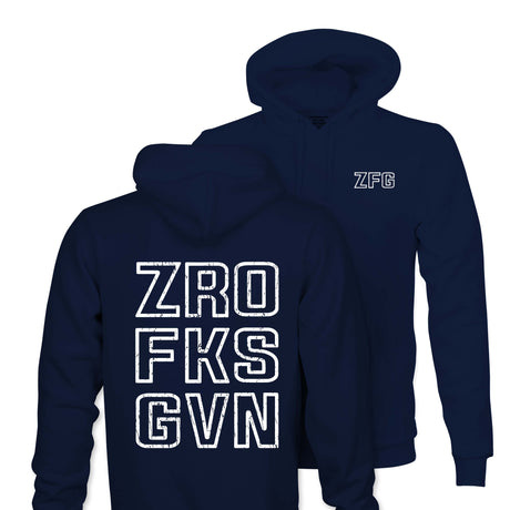 ZRO FKS GVN WHT INK ED HOODIE