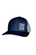 ZRO FKS GVN WHITE STITCH-STYLE - MESH BACK SNAPBACK