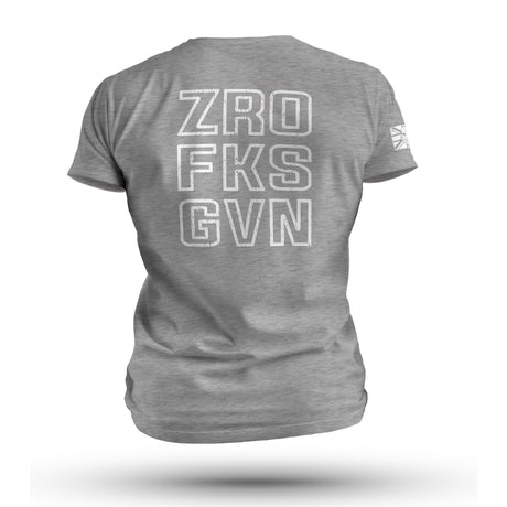 ZRO FKS GVN WHT TAG & BACK