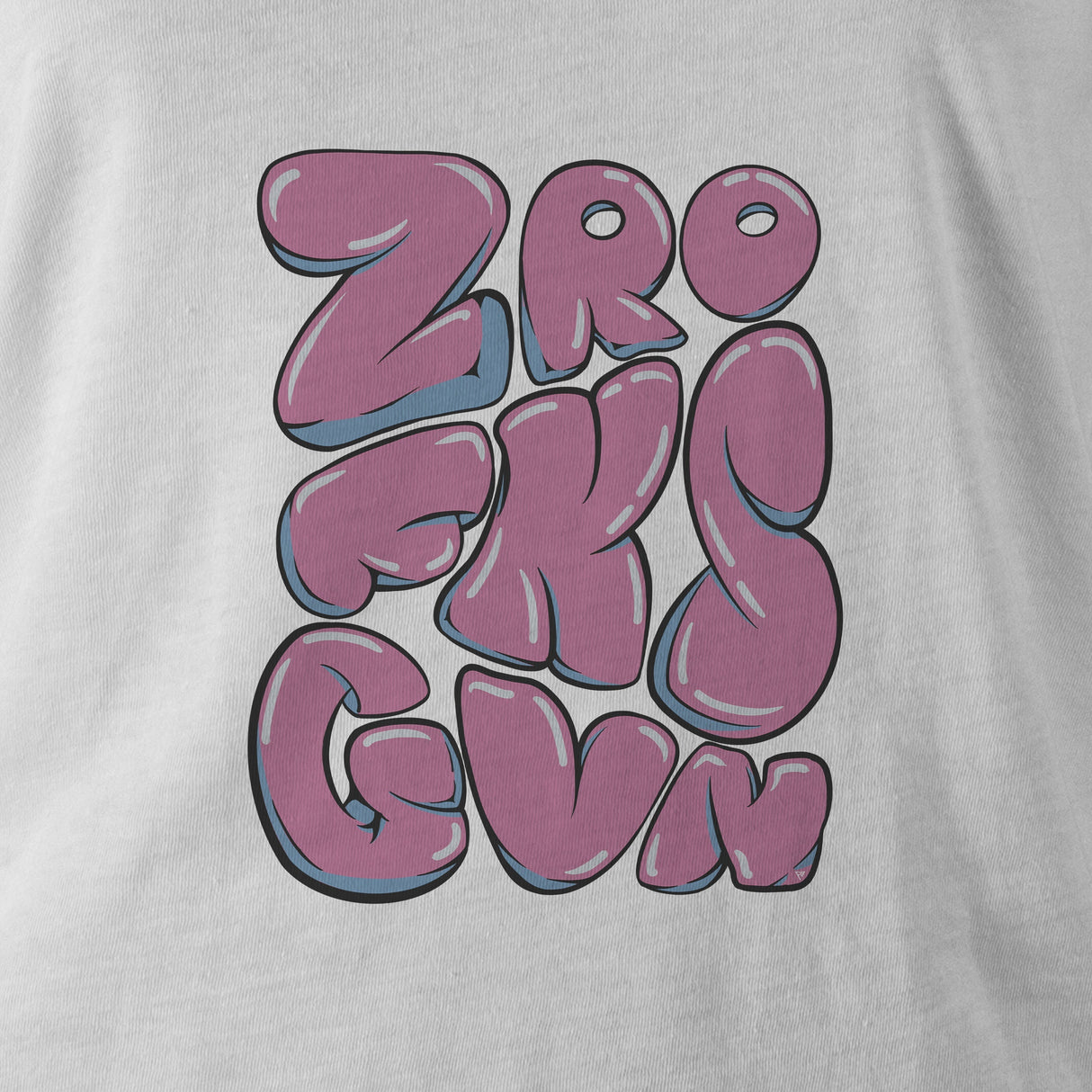 BUBBLE ZFG TAG & BACK - Force Wear HQ - T-SHIRTS