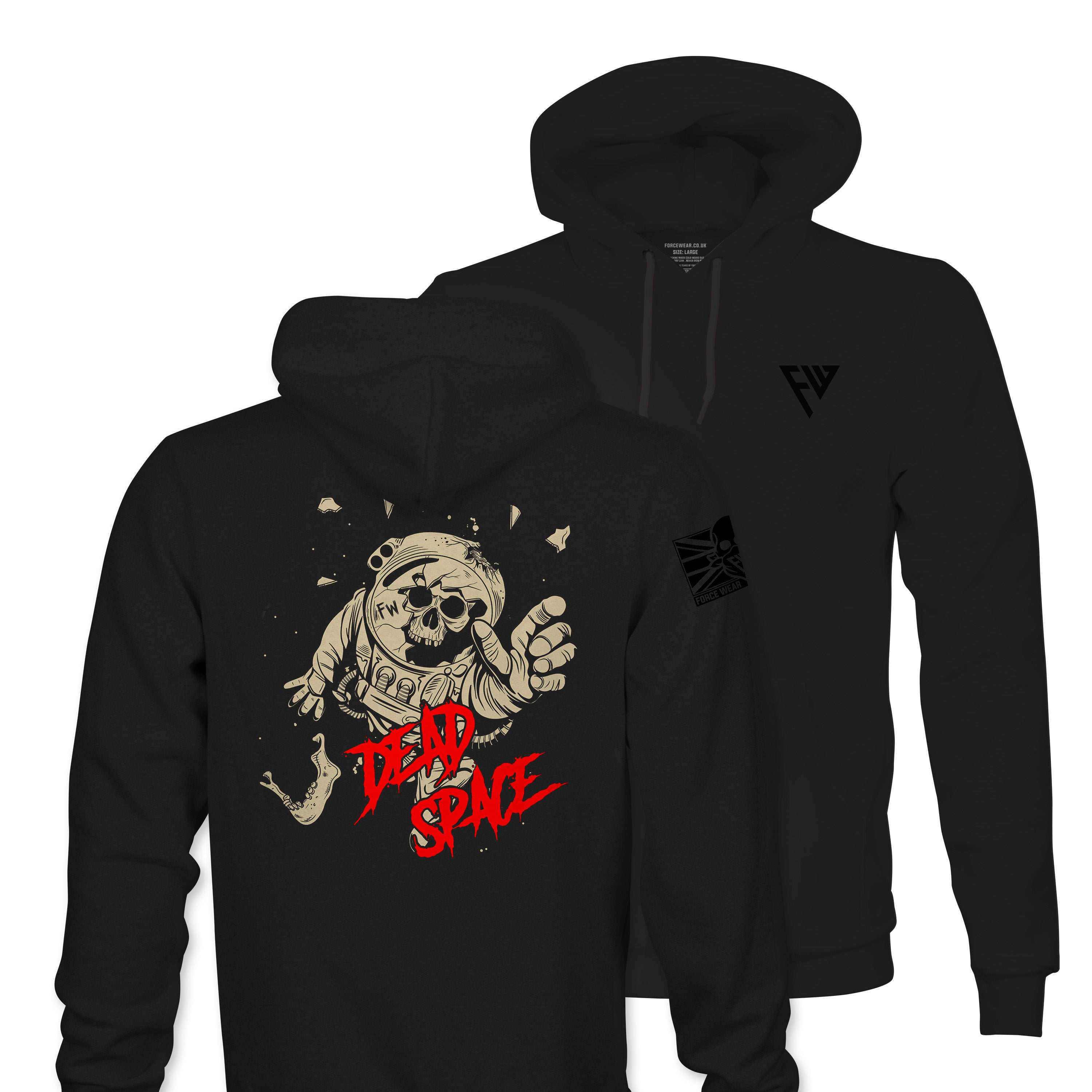 DEAD SPACE TAG BACK HOODIE Military Veteran Force Wear