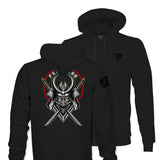 FEARLESS SAMURAI TAG & BACK HOODIE