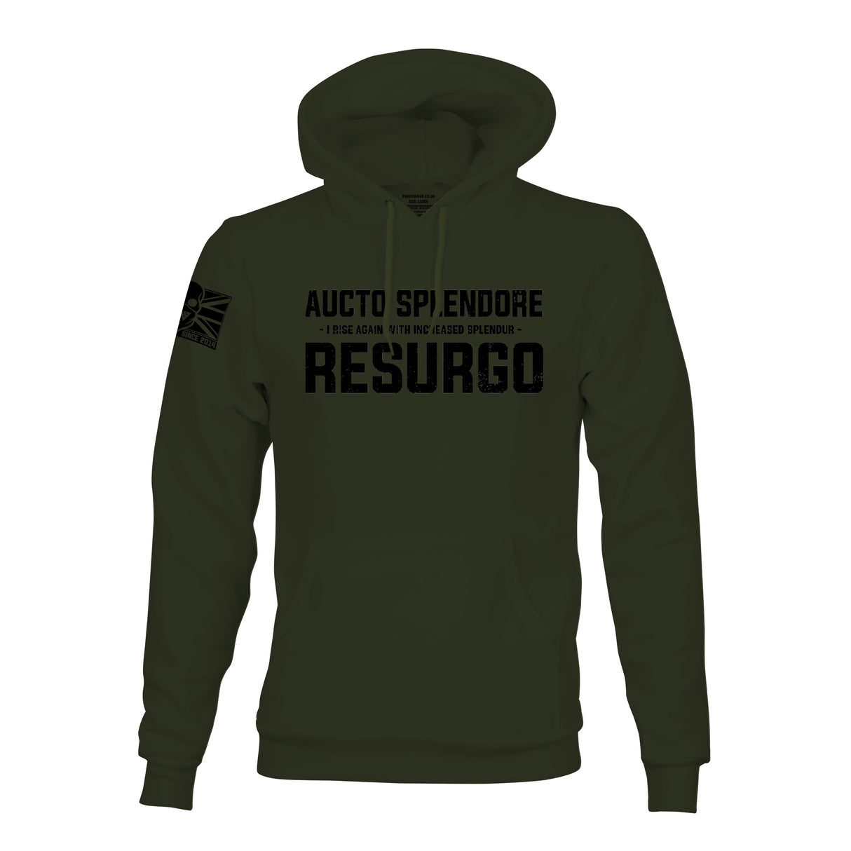 AUCTO SPLENDORE RESURGO (THE LIGHT INFANTRY) HOODIE - Force Wear HQ - HOODIES